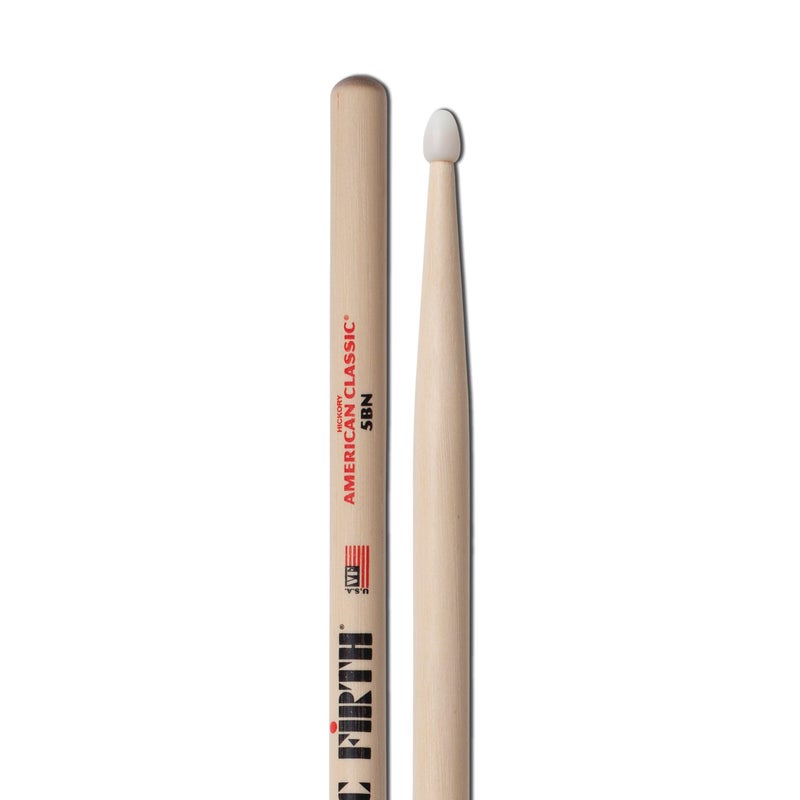 Vic Firth فيك فيرث أمريكان كلاسيك 5BN - طرف نايلون - Image 1